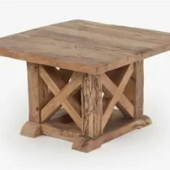 Neliö Sohvapöytä C003 Tammesta 11 Neliö Sohvapöytä C003 Tammesta -Ruokapöydät Verkäufe C003 80x80x45 cm 4