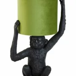 Pöytävalaisin Monkey Musta-Oliivi --412S