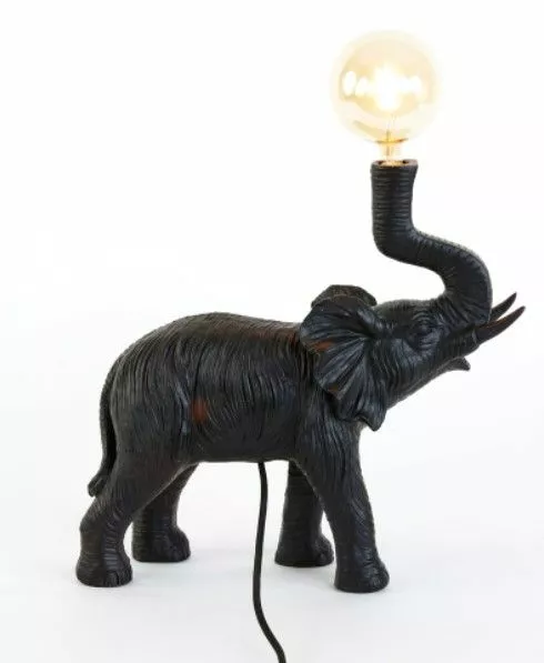 Elefantti Pöytävalaisin Musta -612 2 Elefantti Pöytävalaisin Musta -612 - Image 2