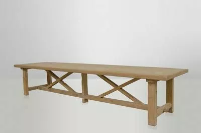 Ruokapöytä Tammesta 275-500 Cm