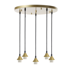 Pyöreä Kattovalaisin Vilmar 5 Gold