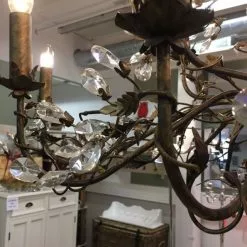 Kattovalaisin Evita Ruskea Ovaali - -Ruokapöydät Verkäufe img 6243