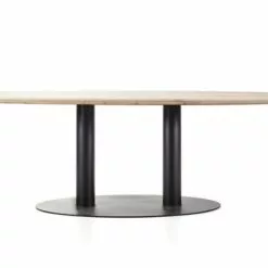 Ovaali Ruokapöytä Oak Natural 24018