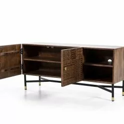 Tv-Taso Isa 95643 -Ruokapöydät Verkäufe itamainen puinen tv taso isa 3