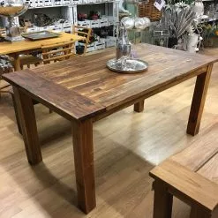 Provence Ruokapöytä Tiikki 9 Provence Ruokapöytä Tiikki -Ruokapöydät Verkäufe kierr tystiikki p yt ljytty aada sisustus