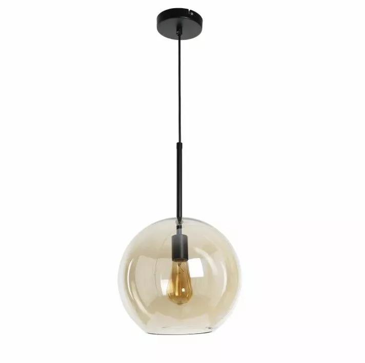 Lasinen Kattovalaisin Rivalusso Amber 1 Lasinen Kattovalaisin Rivalusso Amber