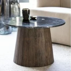 Pyöreä Marmorikantinen Sohvaapöytä Maxim 60br -Ruokapöydät Verkäufe marmorikantien pyorea sohvapoyta maxim sisustus