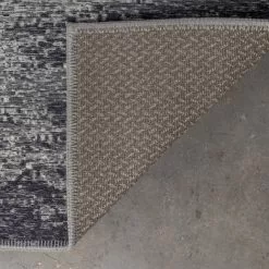 Matto Caruso Blue -Ruokapöydät Verkäufe matto caruso puuvilla villa kulunut n ytt v tyylik s ajaton moderni luonnonkuitu dutchbone sininen 4 scaled