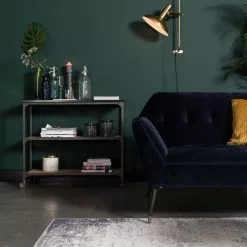 Matto Caruso Blue -Ruokapöydät Verkäufe matto caruso puuvilla villa kulunut n ytt v tyylik s ajaton moderni luonnonkuitu dutchbone sininen 6 scaled