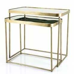 Messinginvärinen Sivupöytä Pari Botea 210040