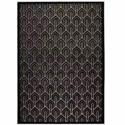 Musta-Harmaa Matto Beverly