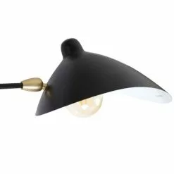 Musta Metallinen Seinävalaisin Bernardo -Ruokapöydät Verkäufe musta metallinen sein valaisin bermardo lk2