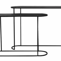Musta Metallinen Sivupöytä 2/s -Ruokapöydät Verkäufe musta metallinen sivup yt sarjap yt sivup yt metallinen sivutaso bocov1