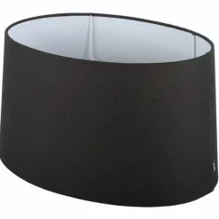 Ovaali Lampunvarjostin Ambienta 25 Musta