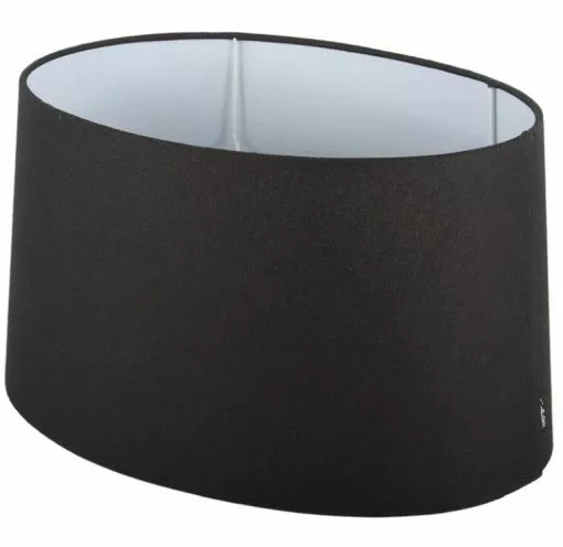 Ovaali Lampunvarjostin Ambienta 40 Musta -Ruokapöydät Verkäufe musta ovaali lampunvarjostin ovaali musta varjostin ambienta 1