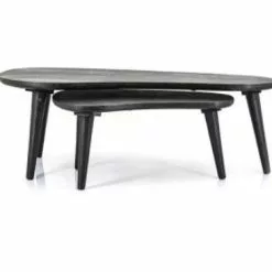 Musta Sohvapöytä Setti Guus 220150