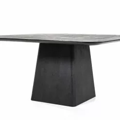 Neliö Ruokapöytä Aron Musta 95772