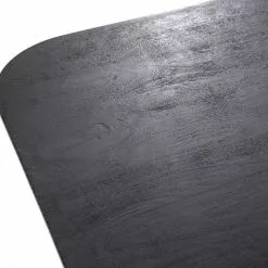 Neliö Ruokapöytä Aron Musta 95772 -Ruokapöydät Verkäufe musta puinen nelio ruokapoyta aron kansi