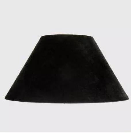 Musta Samettivarjostin 512708c -25 1 Musta Samettivarjostin 512708c -25