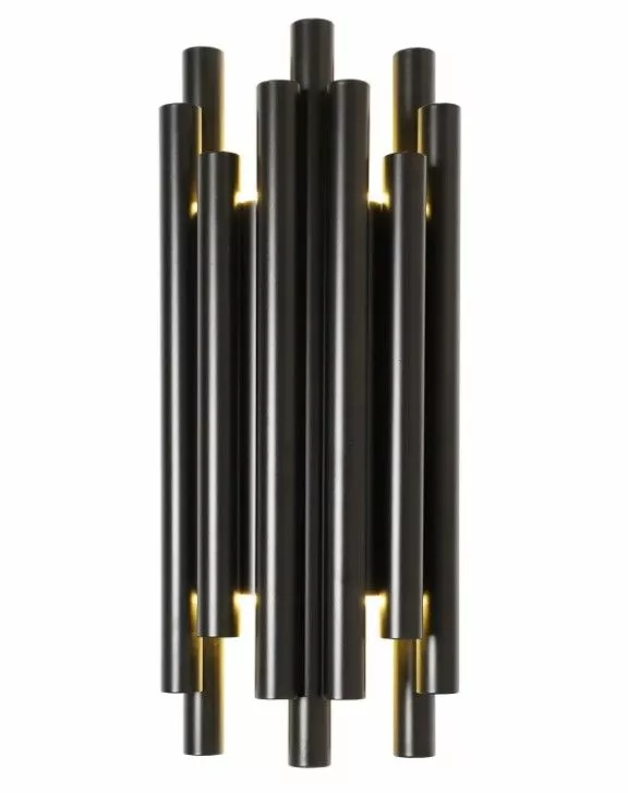 Musta Teräspuikko Seinävalaisin Solero 3 Musta Teräspuikko Seinävalaisin Solero - Image 3