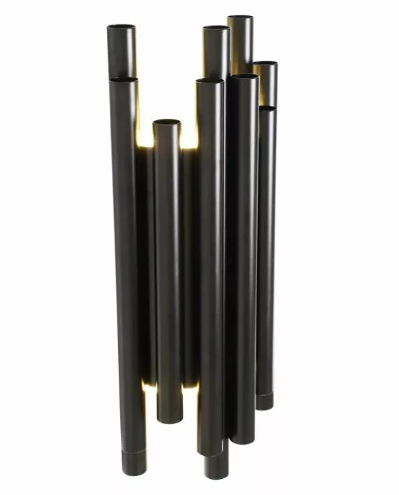 Musta Teräspuikko Seinävalaisin Solero 2 Musta Teräspuikko Seinävalaisin Solero - Image 2