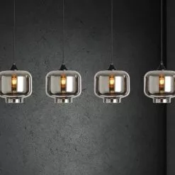 Kattovalaisin Vilmar 4 -Ruokapöydät Verkäufe nayttava kattovalaisin lasikuvuilla vilmar sisustus