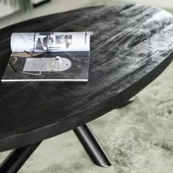 Ovaali Sohvapöytä Oscar Musta 95649 -Ruokapöydät Verkäufe ovaali musta sohvapoyta oscar kansi2