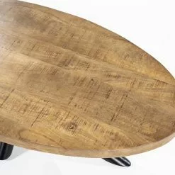 Ovaali Sohvapöytä Oscar 95634 -Ruokapöydät Verkäufe ovaali puinen poyta oscar