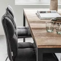 Ruokapöytä Elemental Kierrätystiikistä 120 -Ruokapöydät Verkäufe pieni tiikki ruokapoyta 120cm elemental sisustus lk