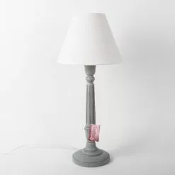 Harmaa Puinen Pöytävalaisin Pl-14