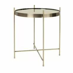 Lasikantinen Sohvapöytä Cupid Gold