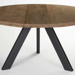 Pyöreä Sohvapöytä Iron Tammesta