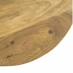 Pyöreä Sohvapöytä Kenji Natural -Ruokapöydät Verkäufe pyorea puinen sohvapoyta kenji kansi