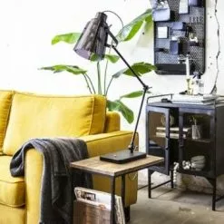 Sivupöytä Lehtitelineellä Slider 1639 7 Sivupöytä Lehtitelineellä Slider 1639 -Ruokapöydät Verkäufe rautarunkoinen sivup yt lehtiteline sivutaso slider2