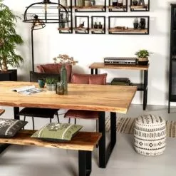 Pöydän Rautajalka U-jalka PHU70 -Ruokapöydät Verkäufe ruokap yd n musta rautajalka mc uleg sisustuksessa