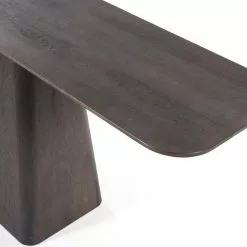 Taso / Sivupöytä Aron Ruskea 95767 5 Taso / Sivupöytä Aron Ruskea 95767 -Ruokapöydät Verkäufe ruskea puinen sivutaso sivup yt aron lahikuva