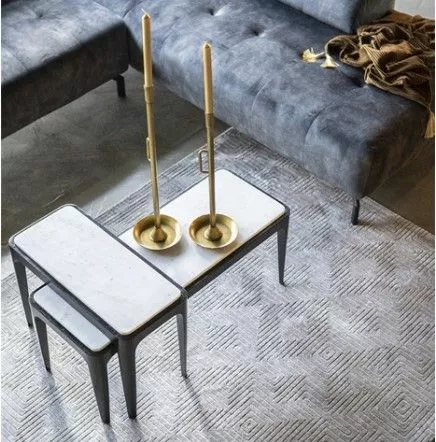 Siro Musta Kivikantinen Sohvapöytä Wayne Bl 191660 - Image 3