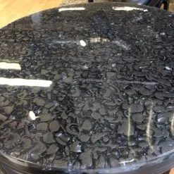 Sivupöytä Palm Springs 428422 7 Sivupöytä Palm Springs 428422 -Ruokapöydät Verkäufe sivup yt palm springs 428422 laavakivi sivutaso musta moderni n ytt v tyylik s industrial 3