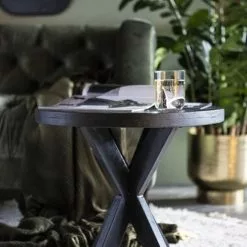 Pyöreä Sohvapöytä Steven 50-22630 -Ruokapöydät Verkäufe steven504