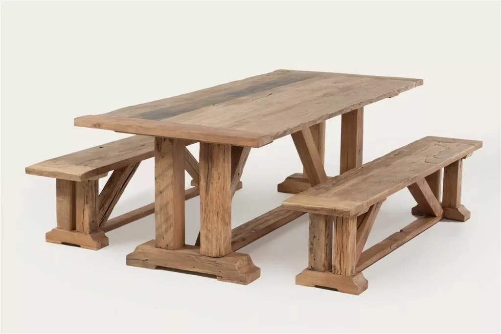 Ruokapöytä T002 Tammesta 200 - Image 2