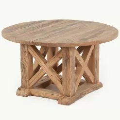 Pyöreä Ruokapöytä T008 Tammesta