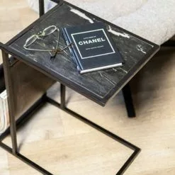 Sivupöytä Lehtitelineellä Dylan 99595 -Ruokapöydät Verkäufe tietokone lehtipoyta dylan kansi