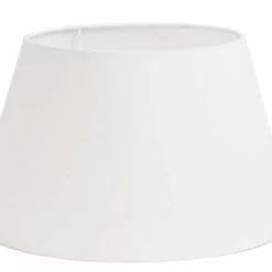 Valkoinen Varjostin Polycotton 25-18-14 Cm